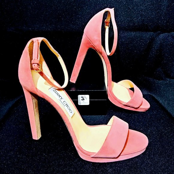 🆕Jimmy Choo Ballet Pink Platform Sandal size 39.5 - Picture 6 of 13